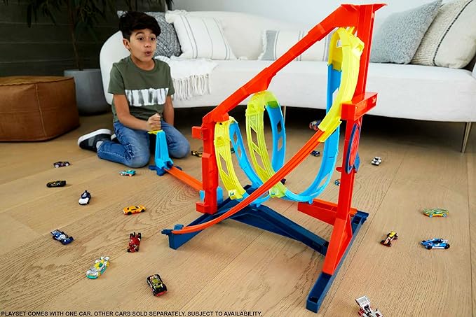 Buy Hot Wheels Action Corkscrew Twist Kit | Yallatoys.com