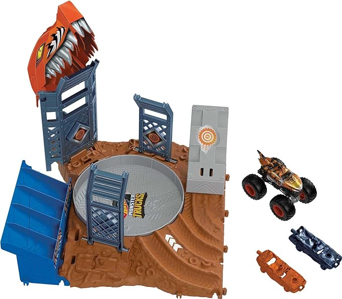Buy Hot Wheels Monster Trucks Arena World: Semi-Finals (Sold Separately Subject To Availability) | Yallatoys.com