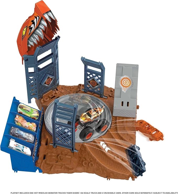Buy Hot Wheels Monster Trucks Arena World: Semi-Finals (Sold Separately Subject To Availability) | Yallatoys.com
