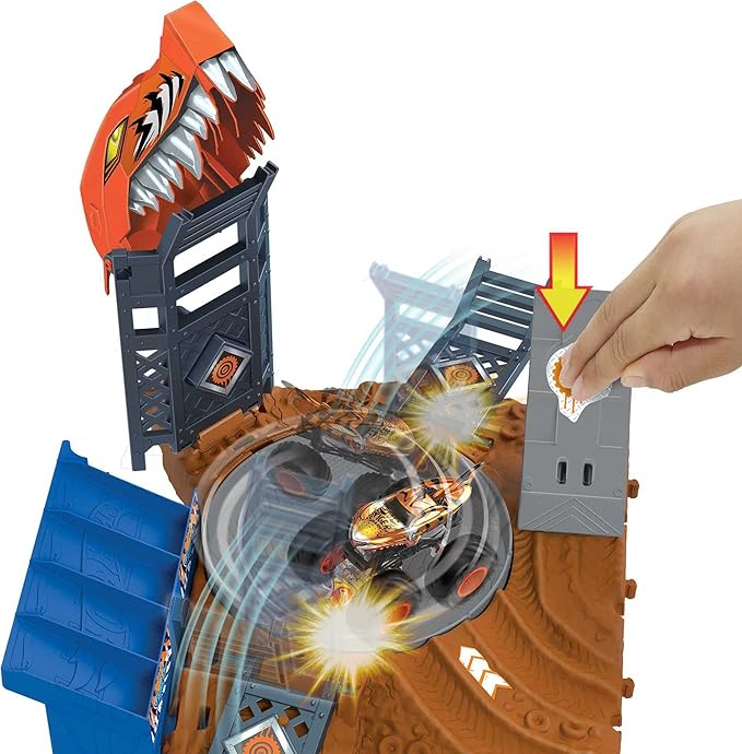 Buy Hot Wheels Monster Trucks Arena World: Semi-Finals (Sold Separately Subject To Availability) | Yallatoys.com