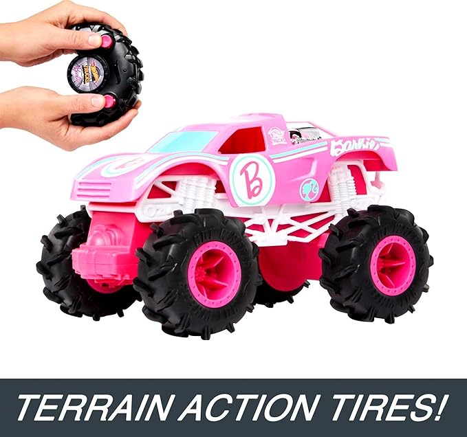 Buy Hot Wheels Remote Control Monster Truck Barbie | Yallatoys.com