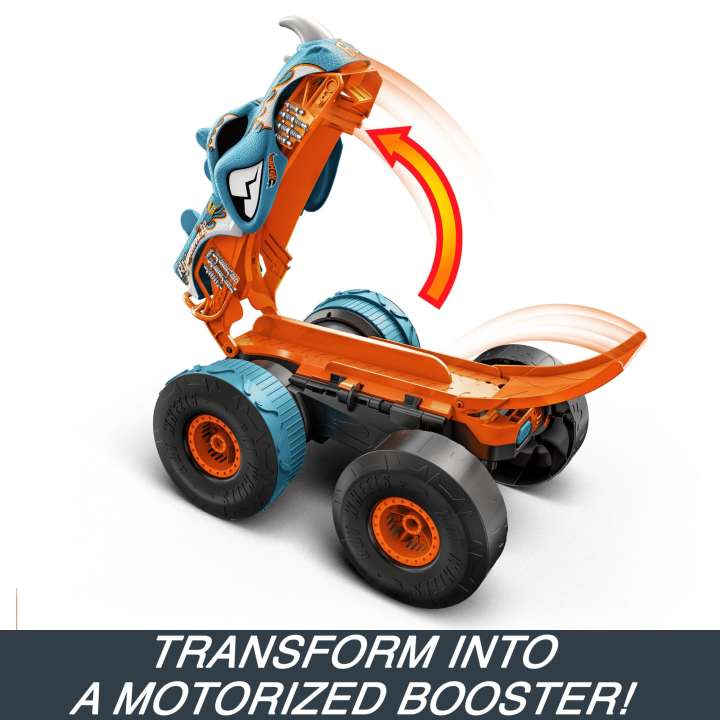 Buy Hot Wheels RC 1:12 Monster Trucks Transforming Rhinomite | Yallatoys.com