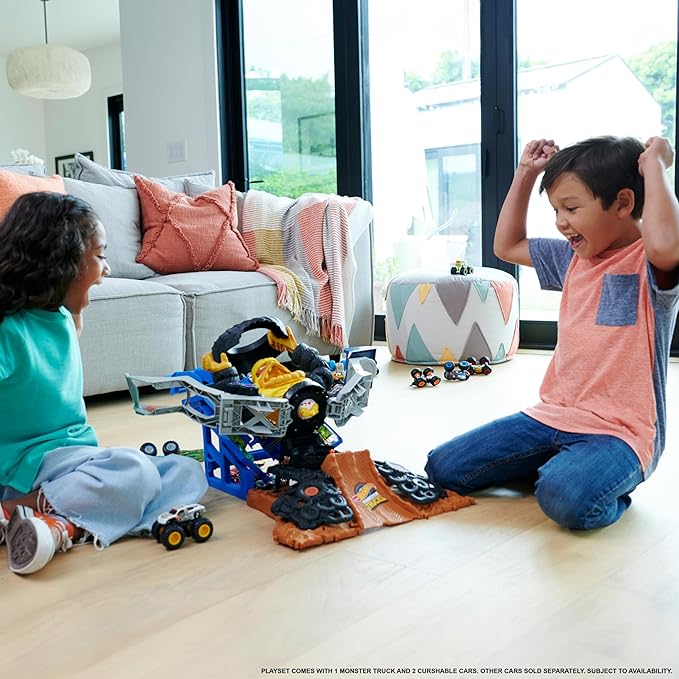 Buy Hot Wheels Monster Trucks Arena World Championship Mega Wrex vs Gorzilla | Yallatoys.com