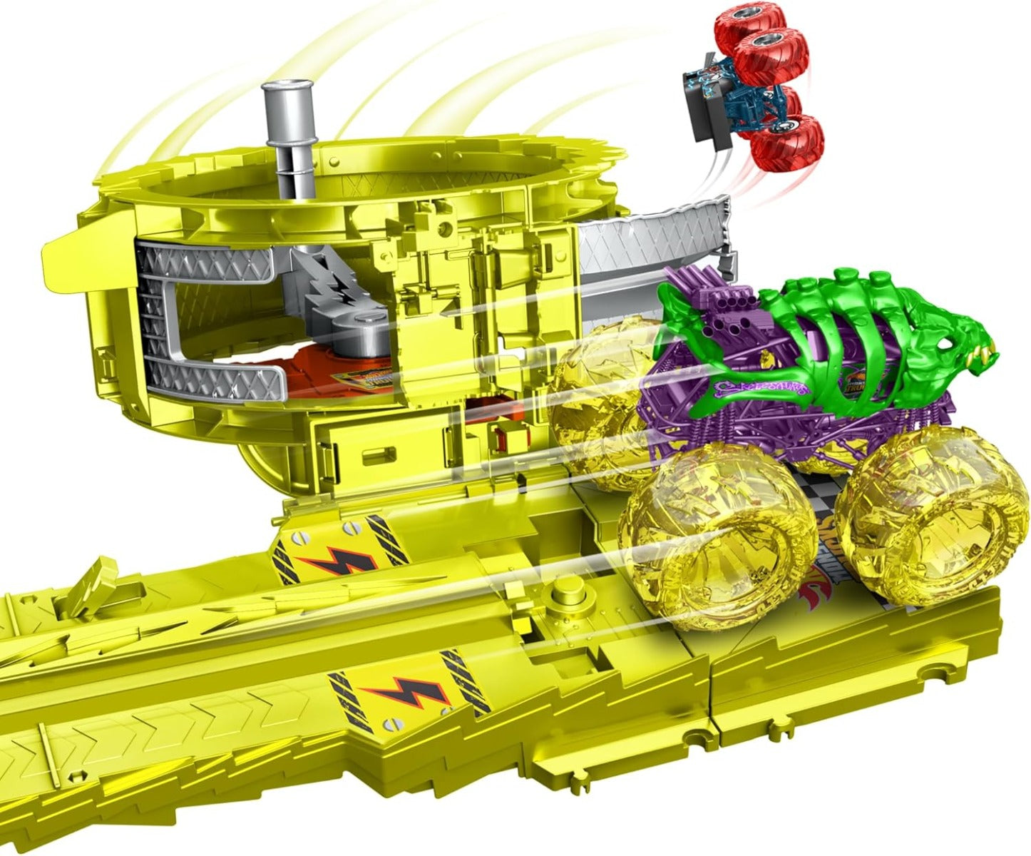Buy Hot Wheels Monster Trucks Track Set with 2 Toy Trucks | Yallatoys.com