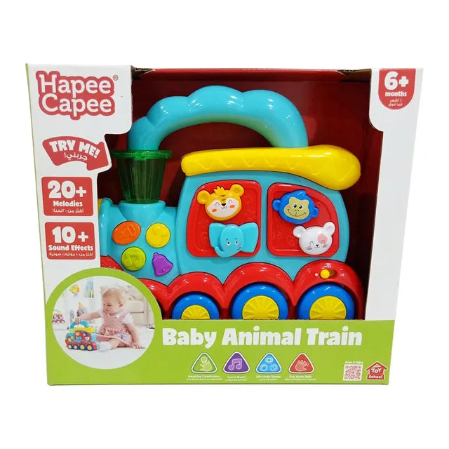 Buy Hapee Capee Baby Animal Train | Yallatoys.com