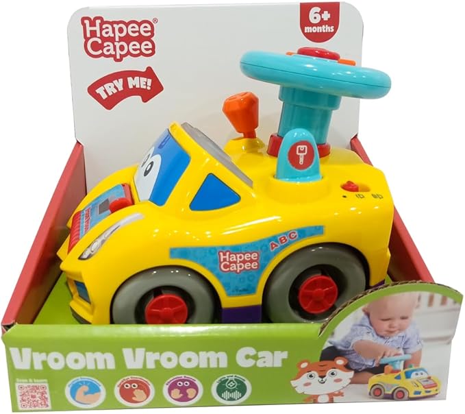Buy HapeeCapee Vroom Vroom Car | Yallatoys.com