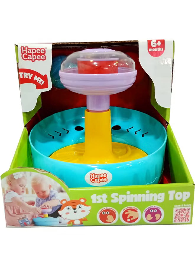 Buy HapeeCapee First Spinning Top with three balls | Yallatoys.com