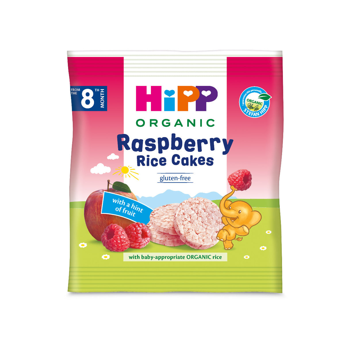 Hipp Organic Little Nibbles Raspberry Rice Cakes 35g Hipp Yallatoys