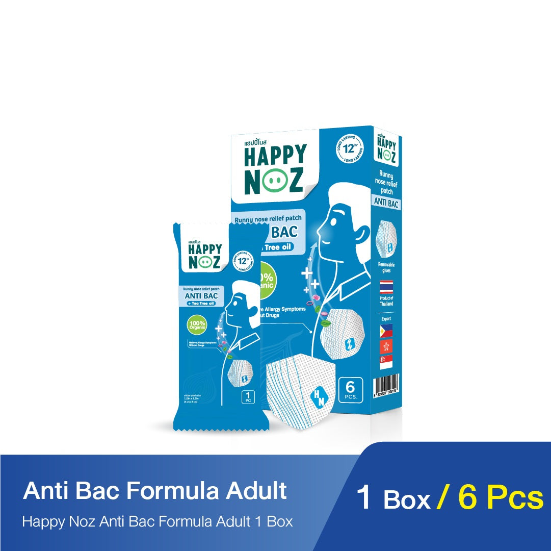Happy Noz Adult Anti Bac Formula With Tea Tree Oil
