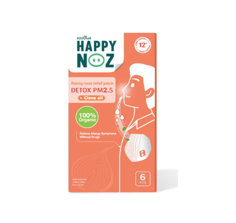 Happy Noz Adult Detox Pm 2.5 100 Percent Organic Onion Sticker Happy Noz Yallatoys