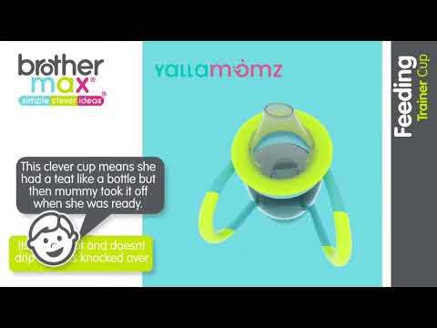 Brother Max 4 In 1 Trainer Cup Color Blue Green BROTHERMAX Yallatoys