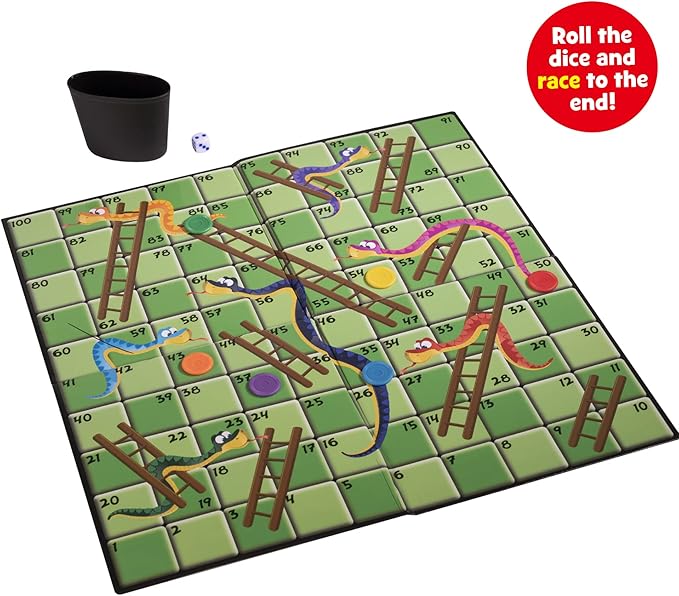 Buy Snake and Ladders Family Board Game | Yallatoys.com
