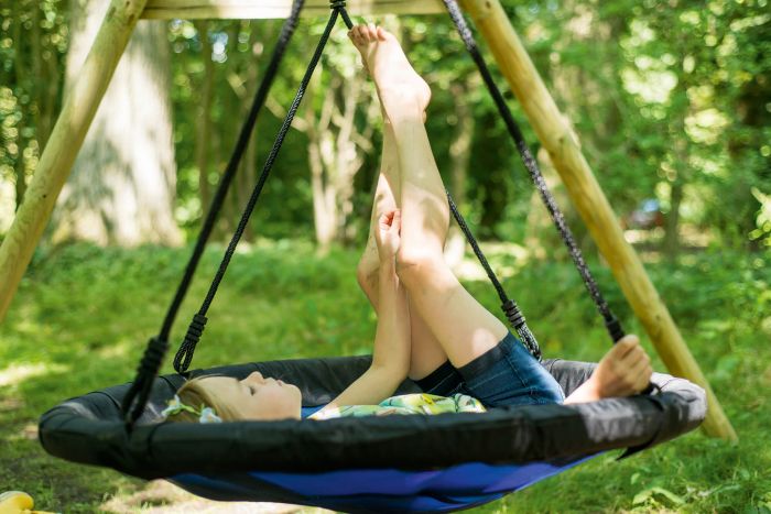 Buy Plum Wooden Nest Swing Set | Yallatoys.com