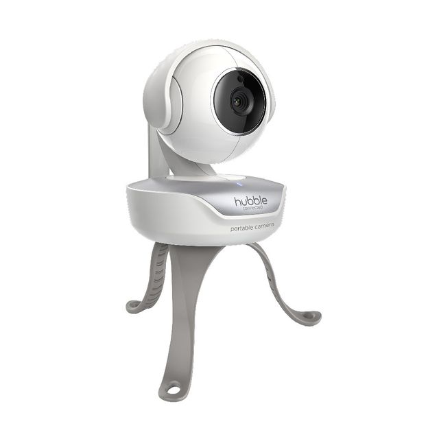 Hubble Nursery Pal Deluxe With 5inch HD Color Touch Screen and Portable Camera White Hubble Yallatoys