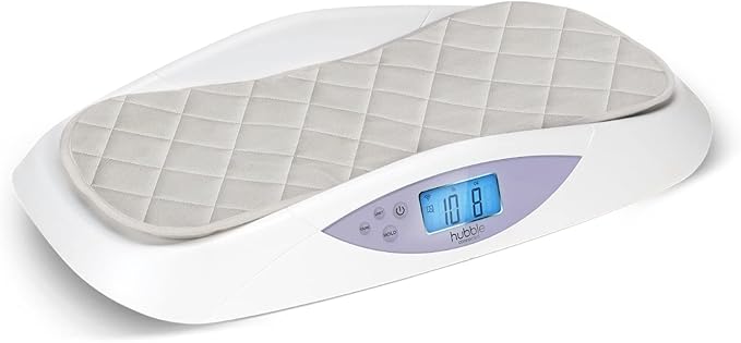 Hubble Grow Smart Baby Scale With Bluetooth White Hubble Yallatoys