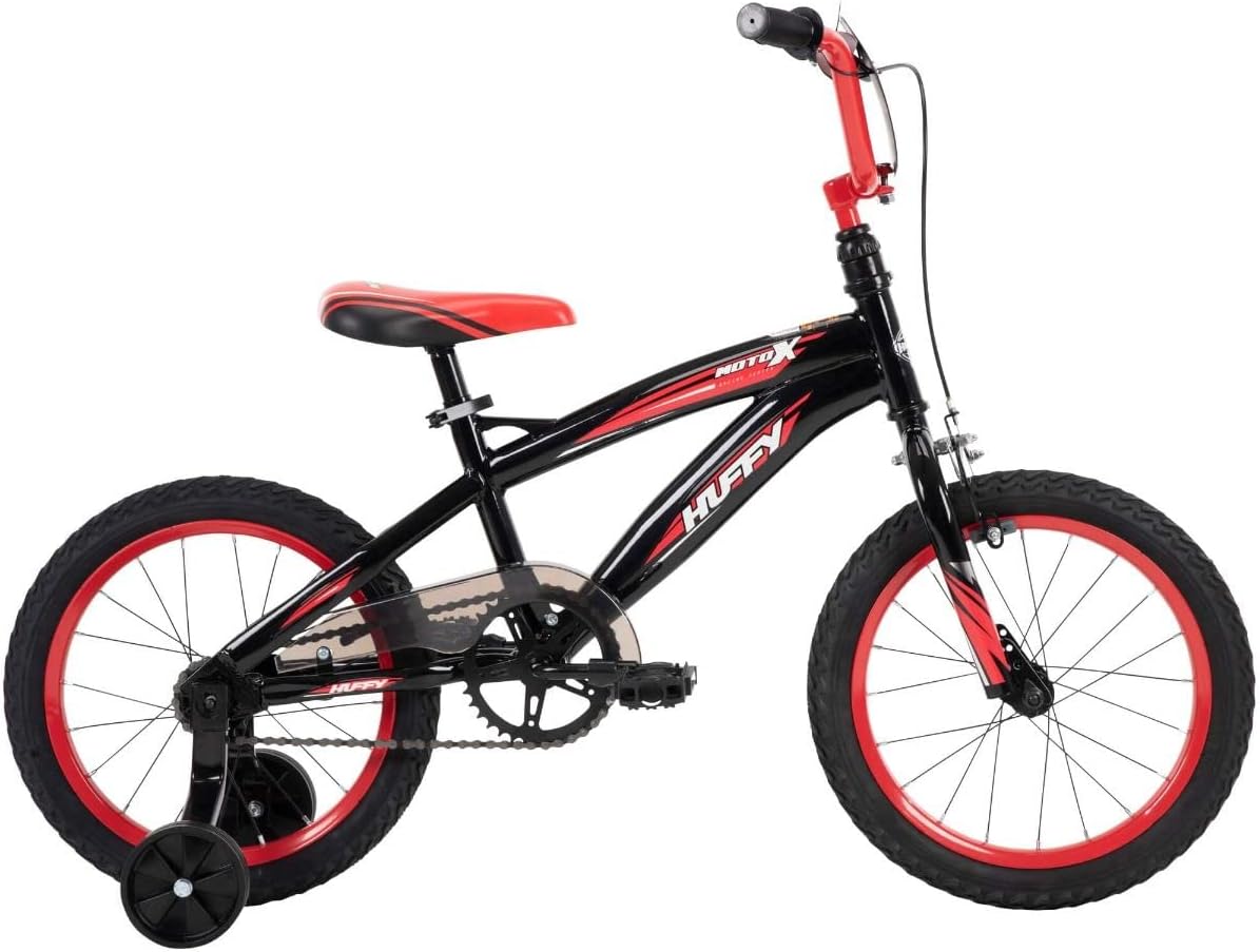 Buy Huffy Moto X Kids 16inch Bicycle Black | Yallatoys.com