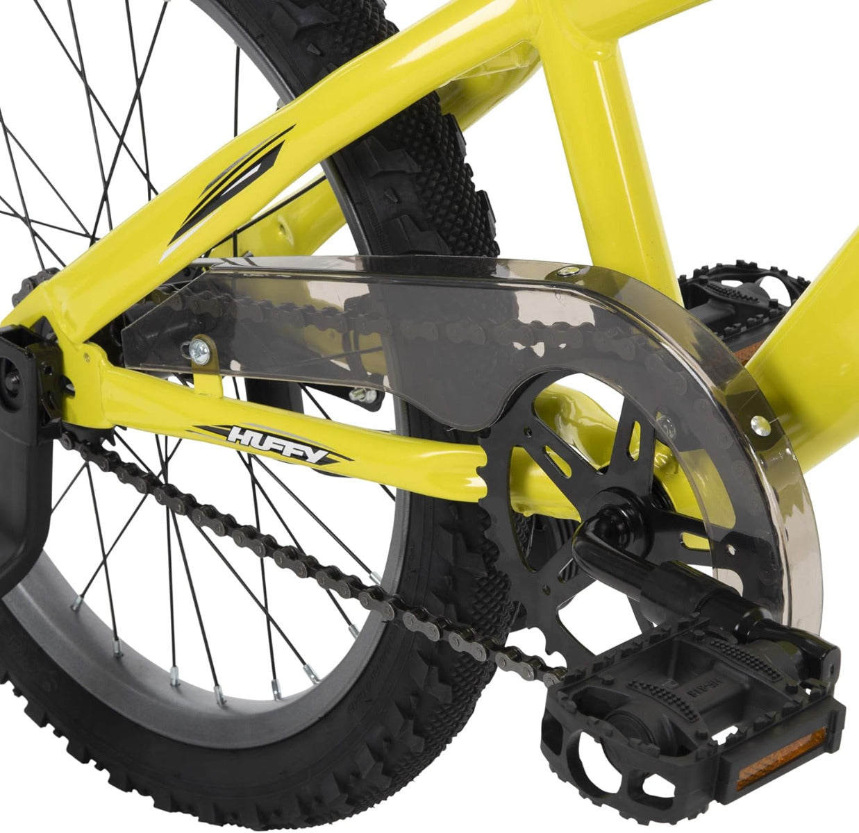 Buy Huffy 18inch Moto X Bicycle with Training Wheels Yellow | Yallatoys.com