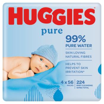 Huggies Baby Wipes Pure 2+2 Huggies Yallatoys