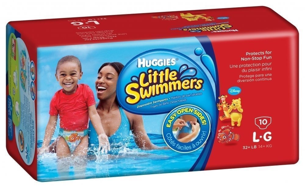 HUGGIES LITTLE SWIMMERS LARGE 10's Huggies Yallatoys