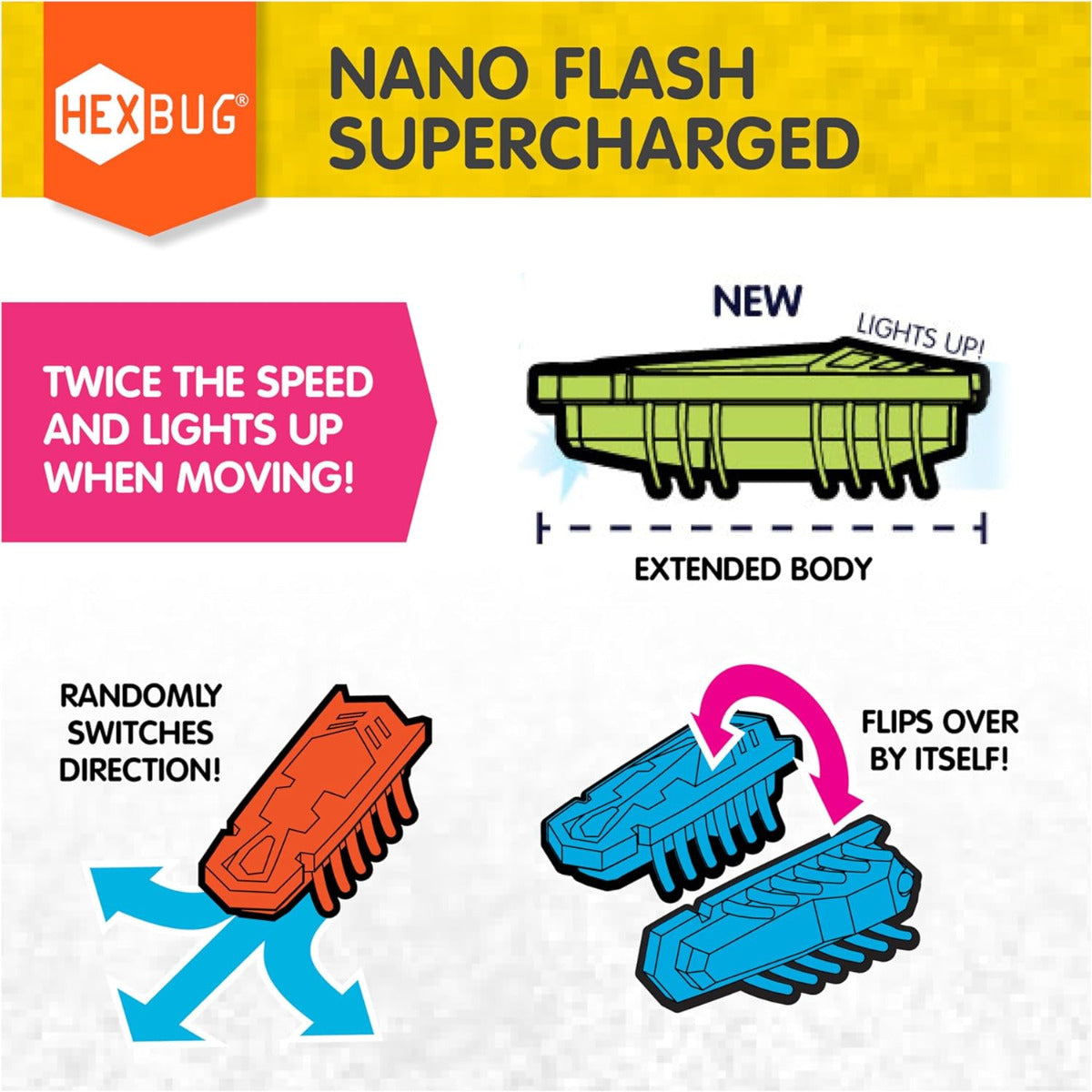 Buy Hexbug Nano Zone Sensory Toy | Yallatoys.com