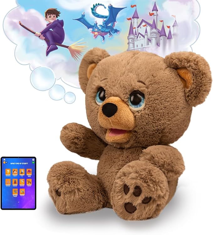 Buy Poe The AI Story Bear | Yallatoys.com