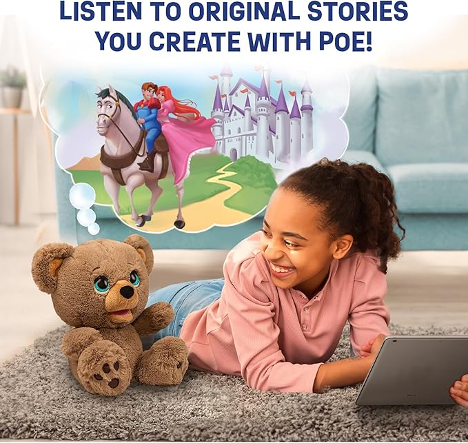 Buy Poe The AI Story Bear | Yallatoys.com