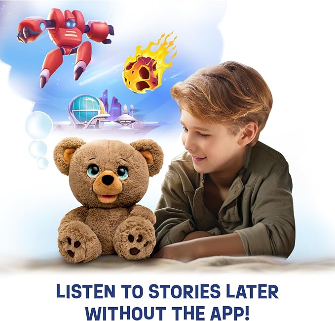 Buy Poe The AI Story Bear | Yallatoys.com