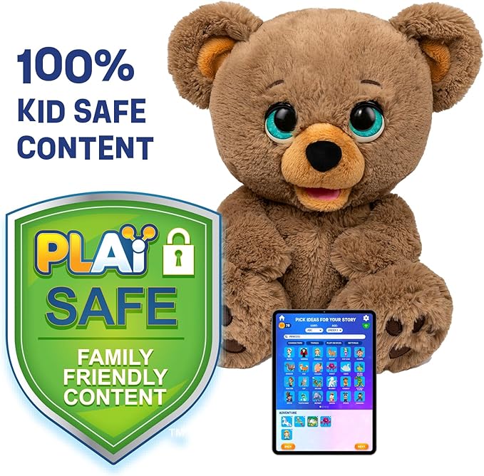 Buy Poe The AI Story Bear | Yallatoys.com