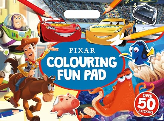 Buy Igloo Books Giant Colour Me Pad Disney Pixar Colouring Fun Pad | Yallatoys.com