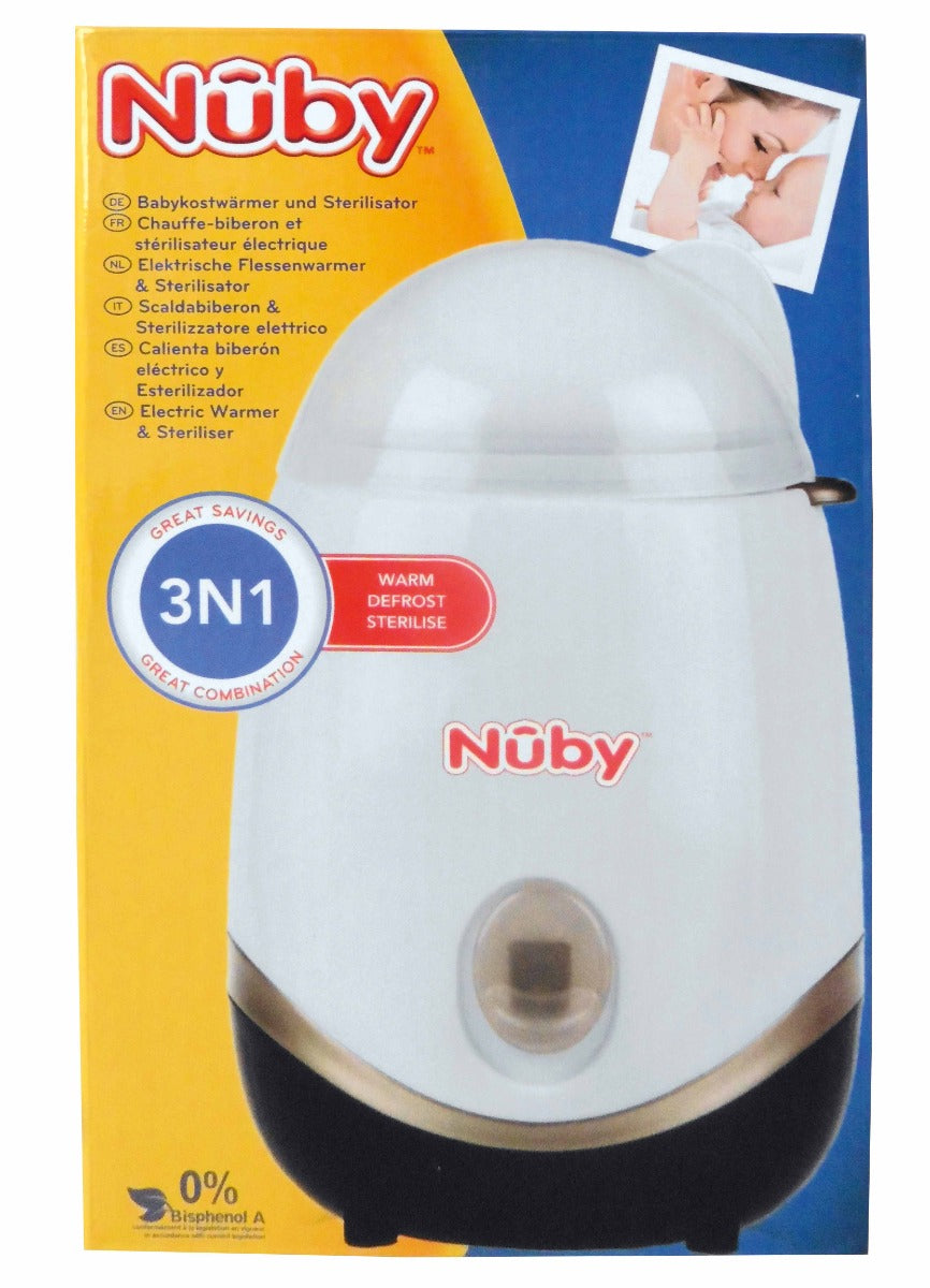 Nuby 2 N 1 Bottle Warmer And Steriliser Nuby Yallatoys