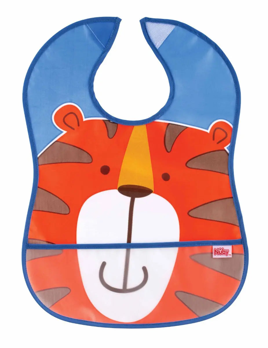 Nuby  Waterproof Bibs Tiger Nuby Yallatoys
