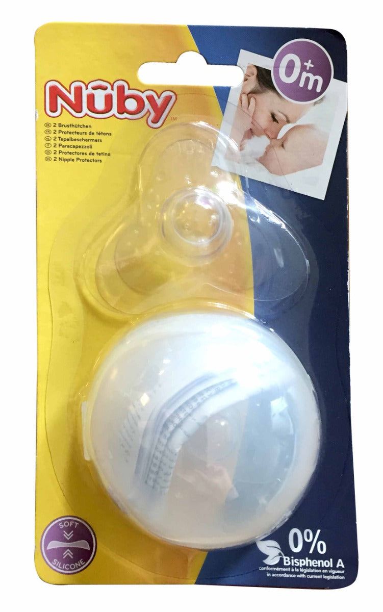 Nuby Set Of 2 Nipple Protectors Nuby Yallatoys