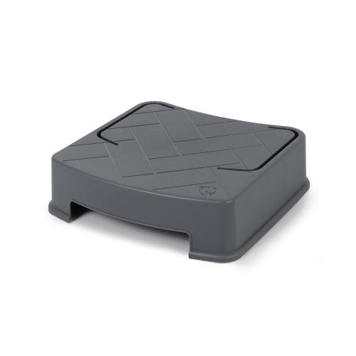 Buy iFam Herringbone Handle Step Stool Dark Grey | Yallatoys.com