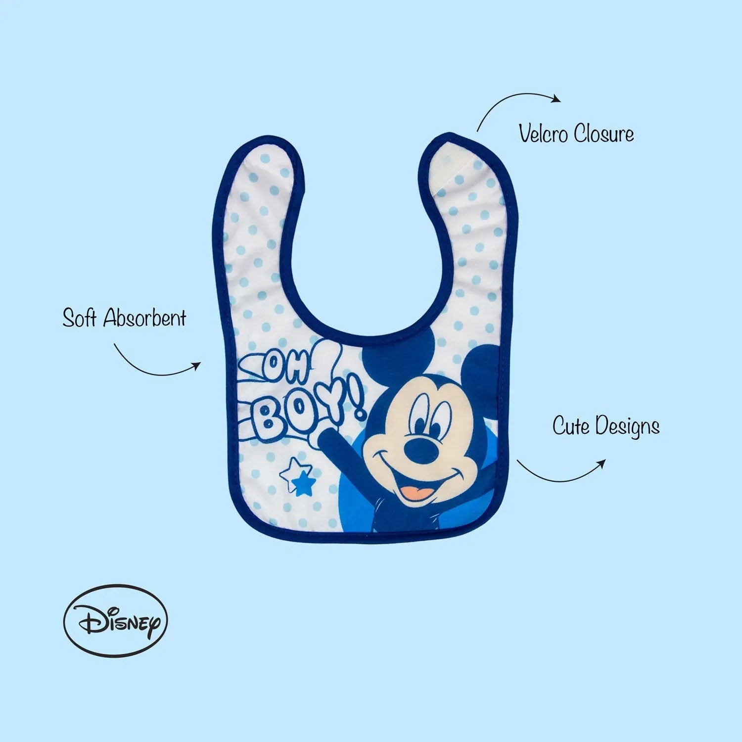 Infant Bib 3 Pack  Bibs - 1 Infant Bib