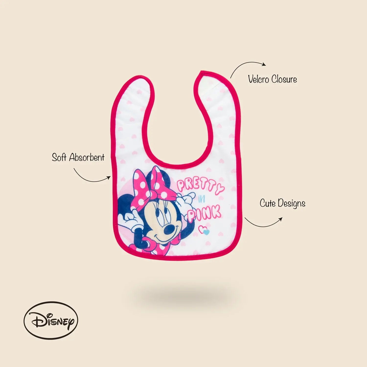 Infant Bib 3 Pack  Bibs - 2 Infant Bib Yallatoys