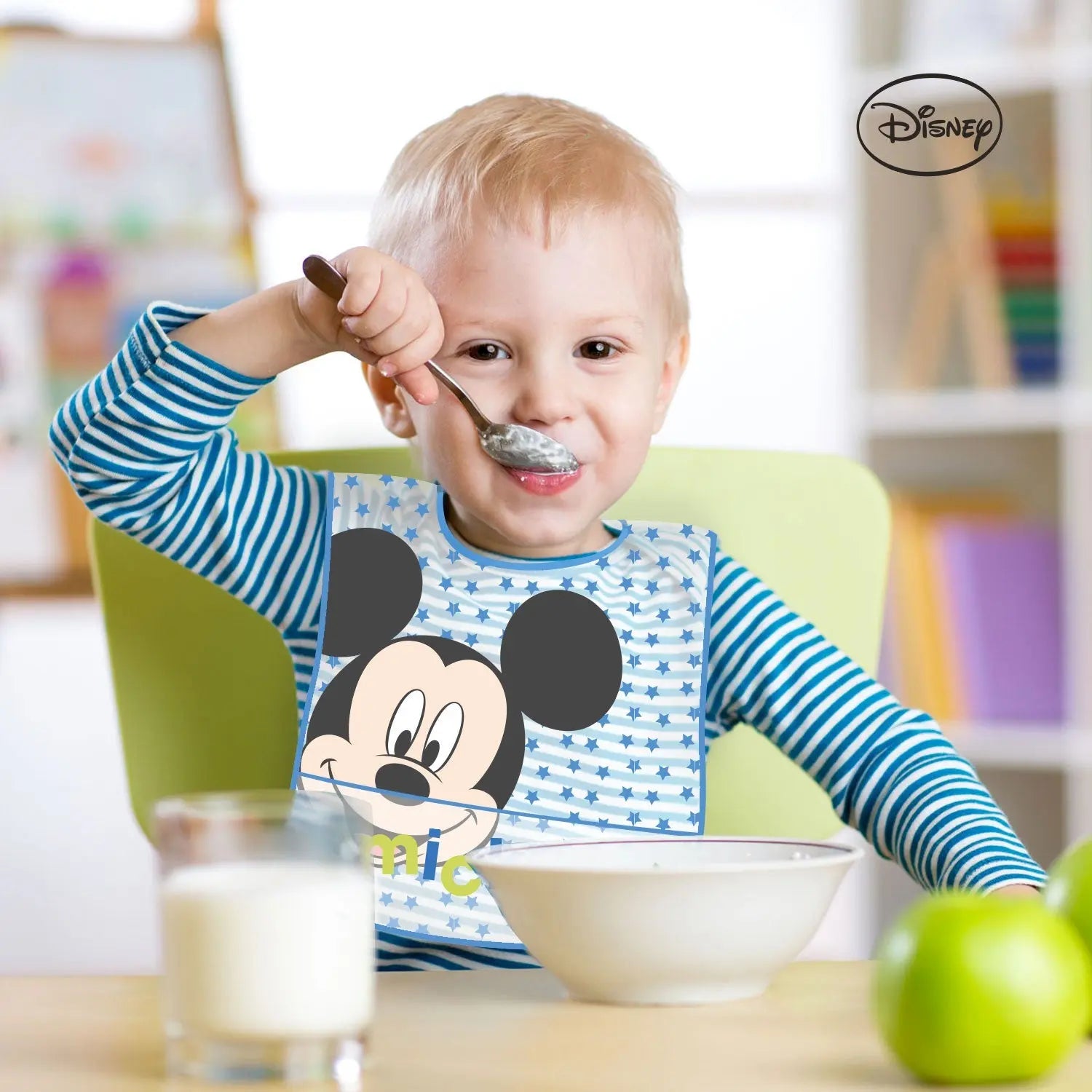 Infant Bib Peva  Bibs  Mickey - 1 Infant Bib Yallatoys