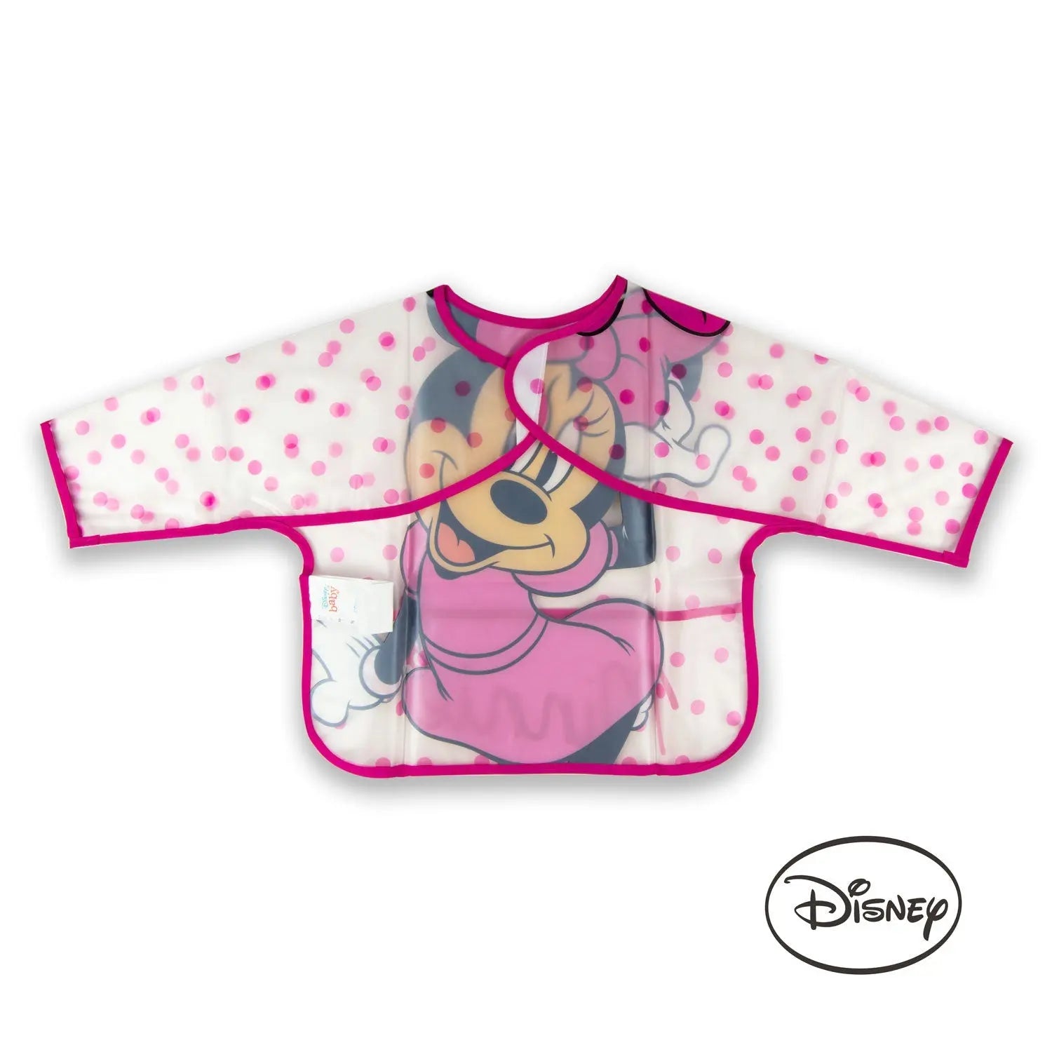 Infant Bib Disney Sleeved Bib  Minnie Infant Bib Yallatoys