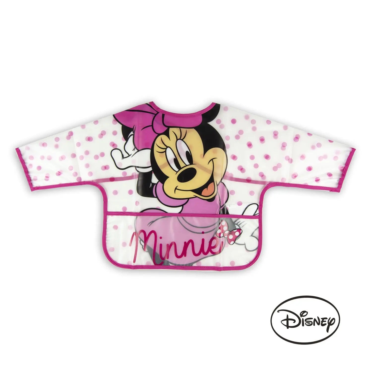 Infant Bib Disney Sleeved Bib  Minnie Infant Bib Yallatoys