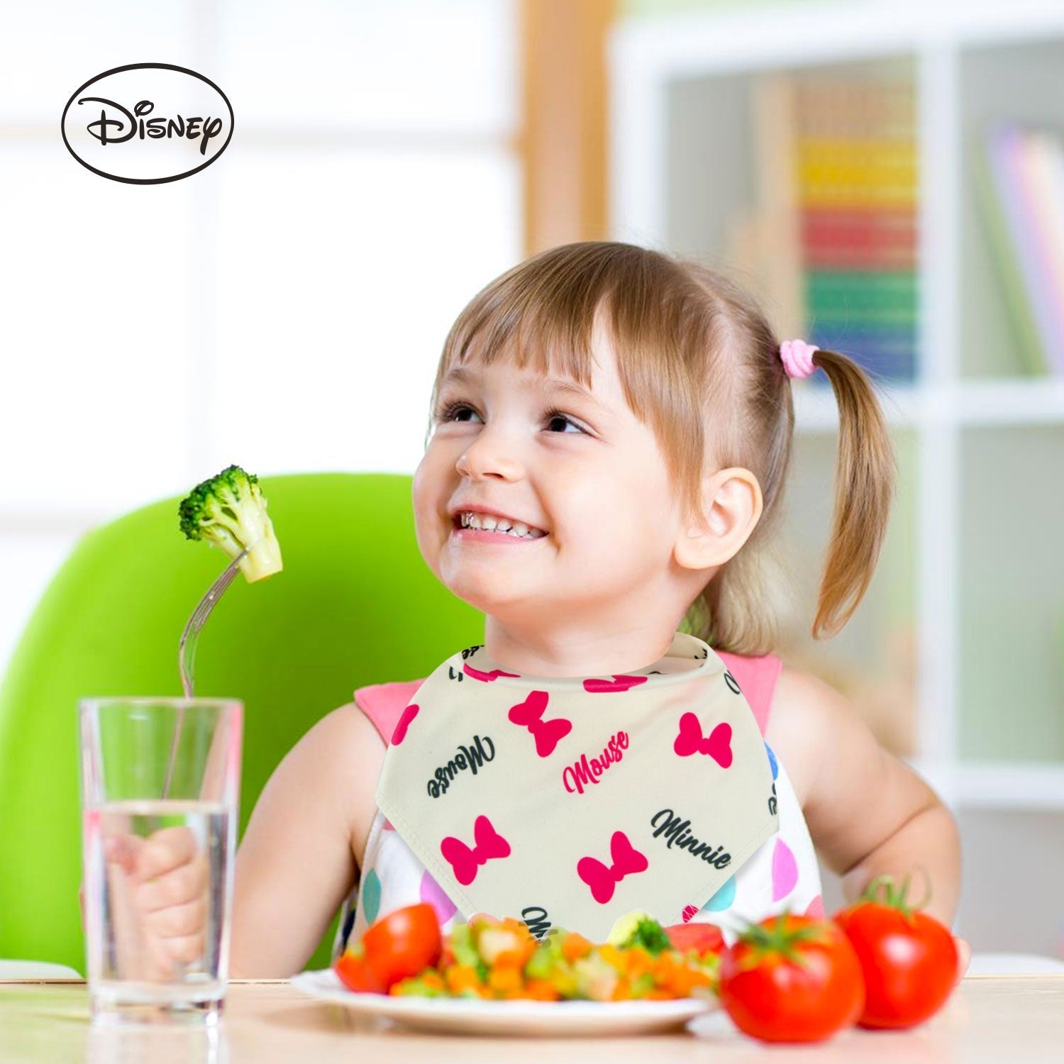 Infant Bib Po3 Mickey Bandana Bibs - 2 Infant Bib Yallatoys