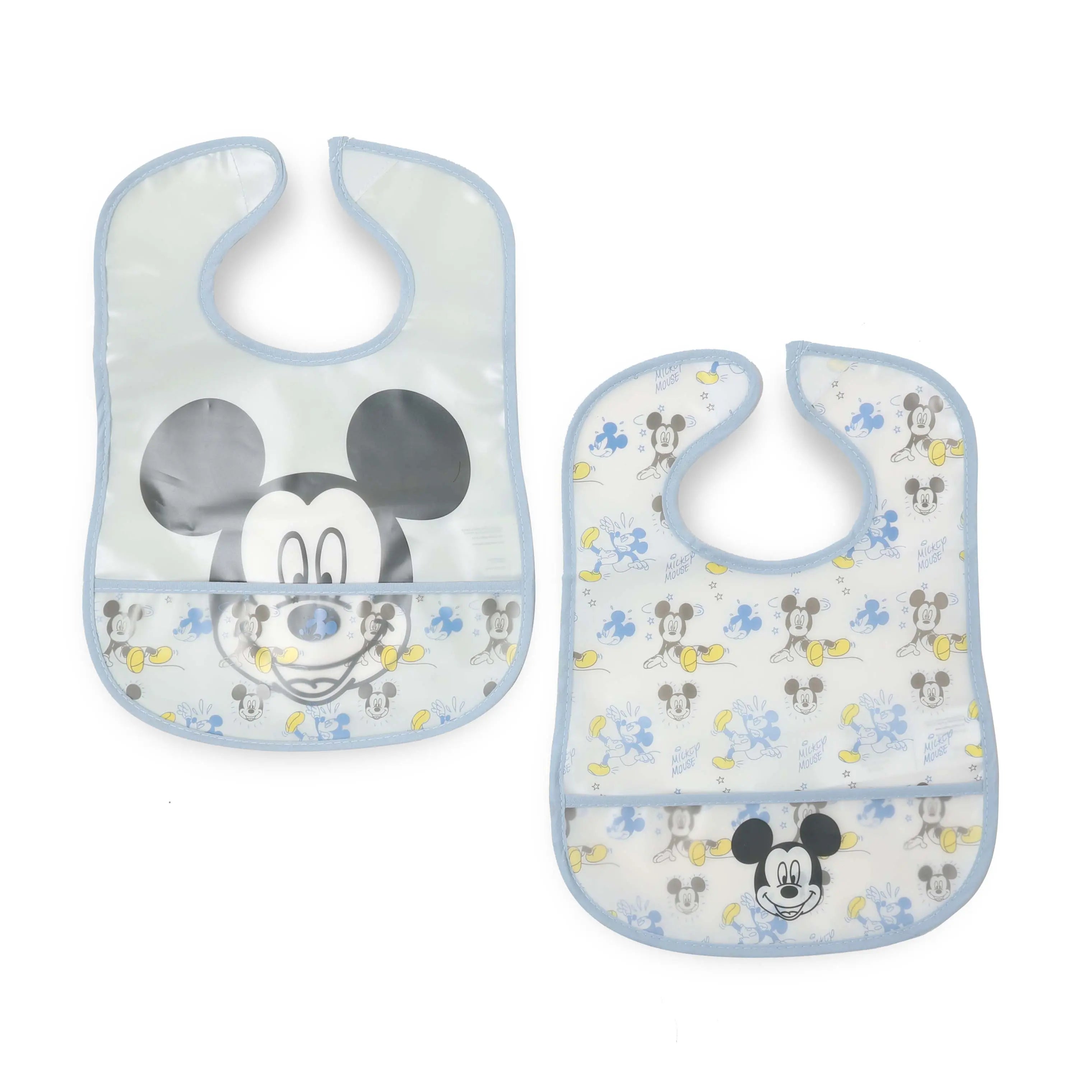 Infant Bib 2Pk Printed Peva Bib - 1 Infant Bib Yallatoys