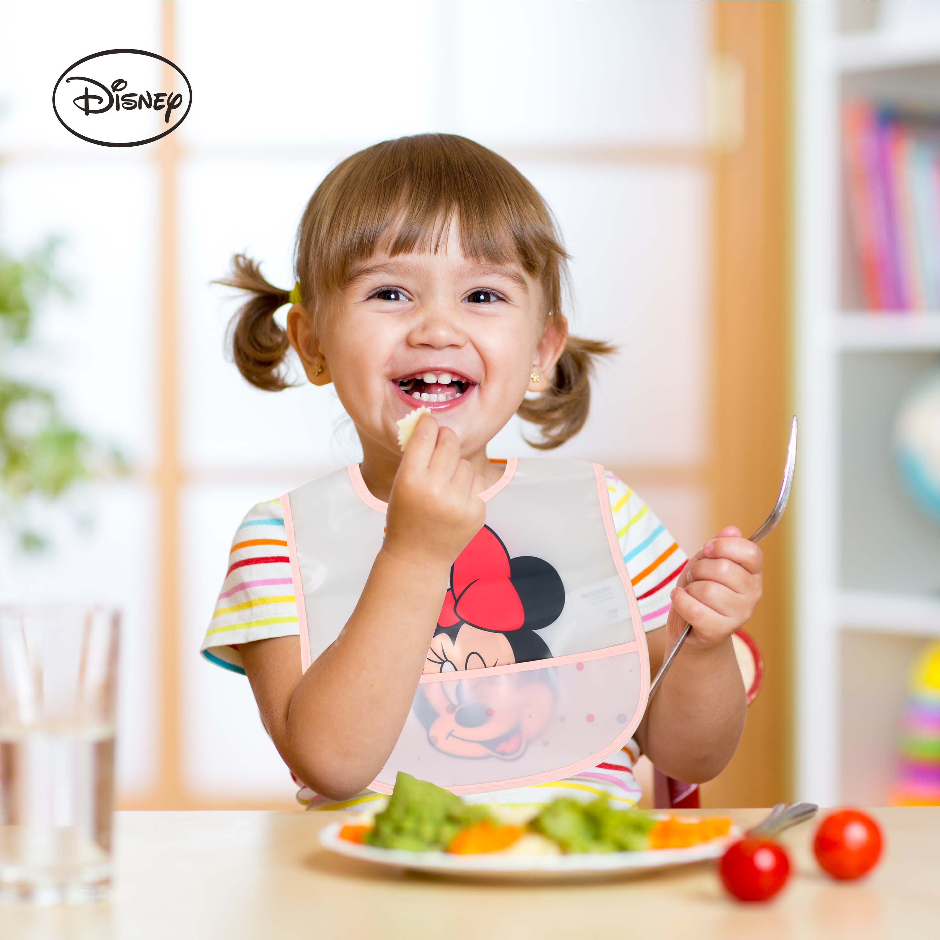 Infant Bib 2Pk Printed Peva Bib - 2 Infant Bib Yallatoys