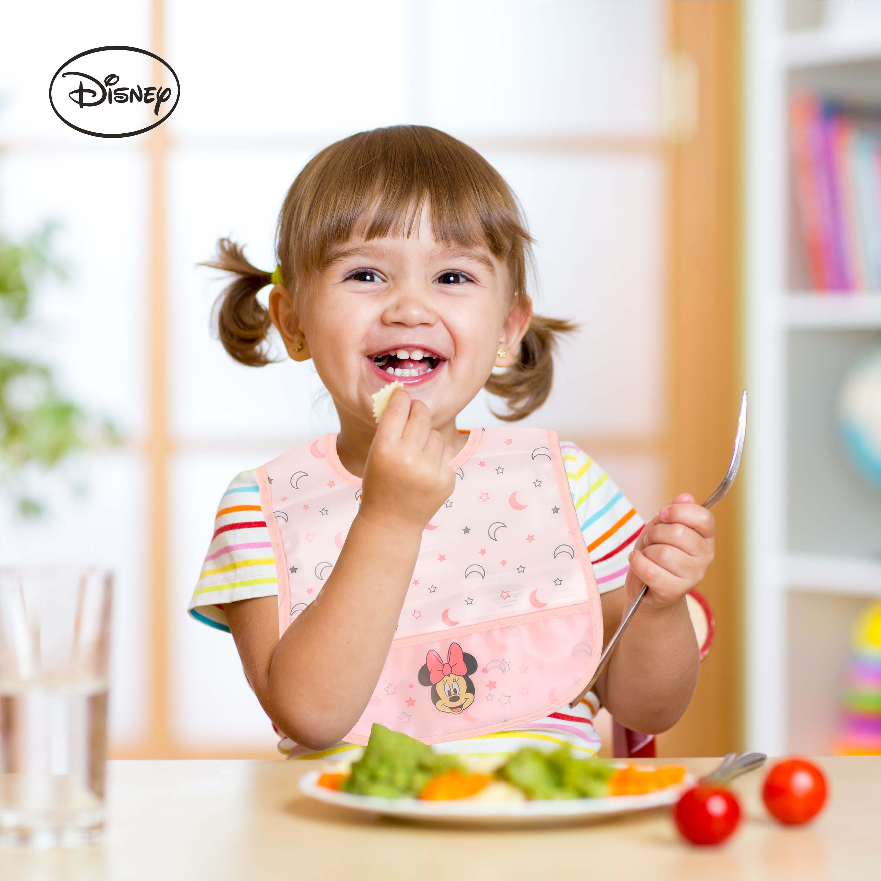 Infant Bib 2Pk Printed Peva Bib - 2 Infant Bib Yallatoys