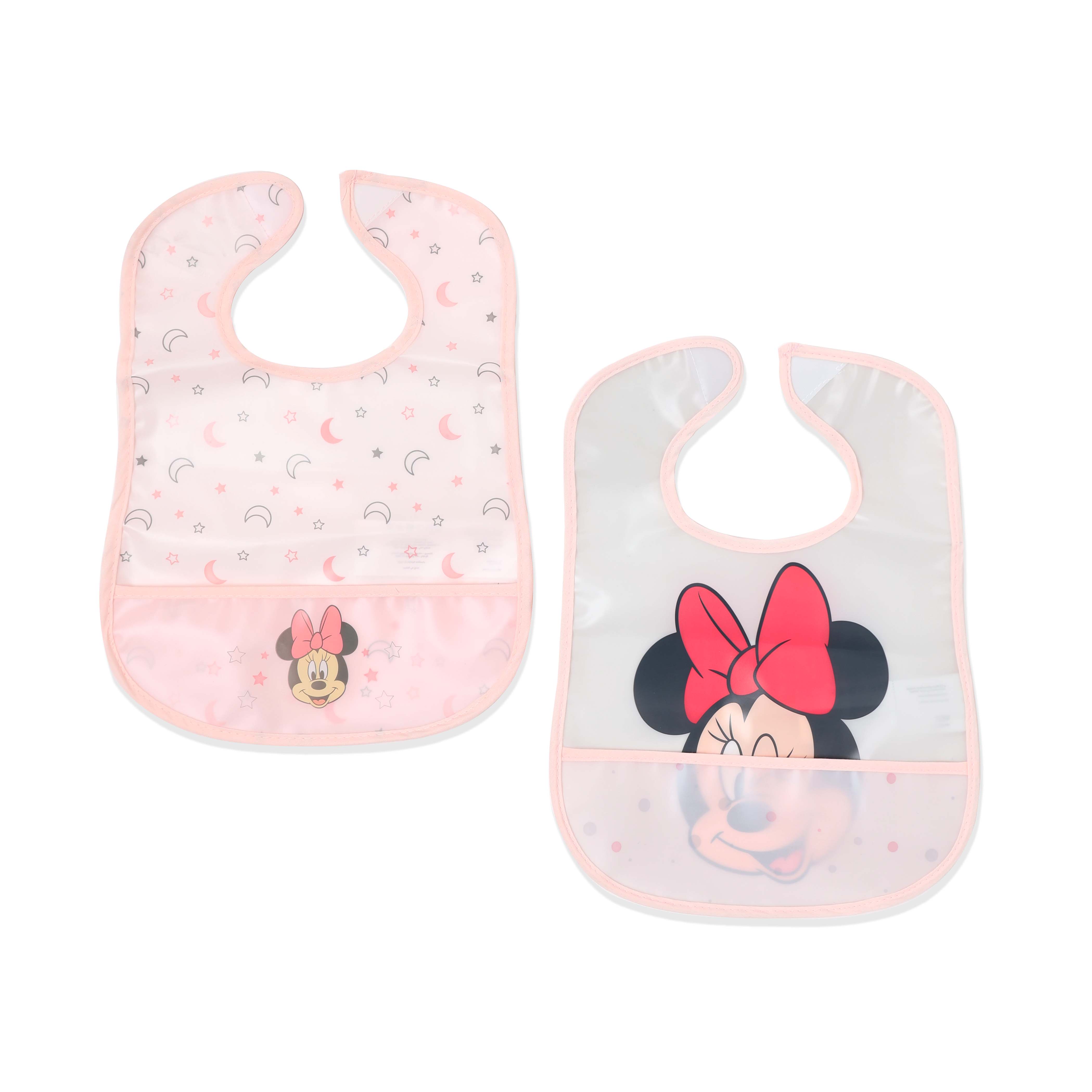 Infant Bib 2Pk Printed Peva Bib - 2 Infant Bib Yallatoys