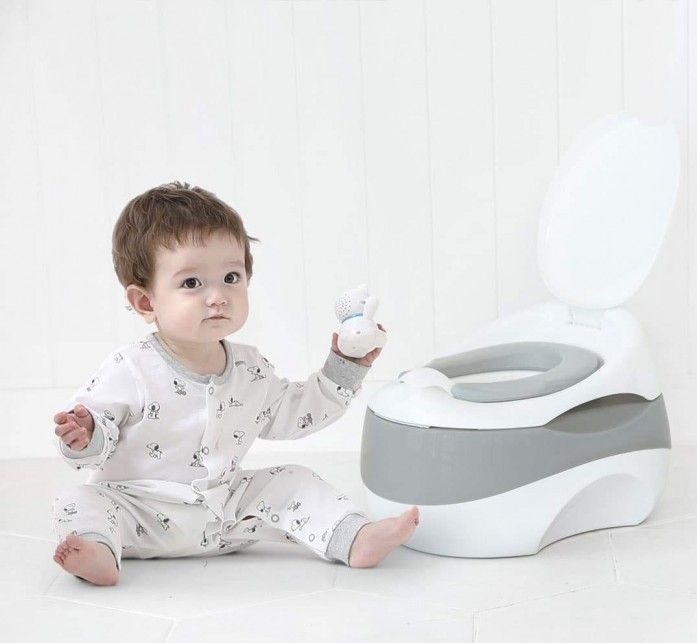 iFam 3 In 1 Plus Multi Baby Potty Grey iFam Yallatoys