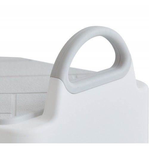 Buy iFam Herringbone Handle Step Stool Double White | Yallatoys.com