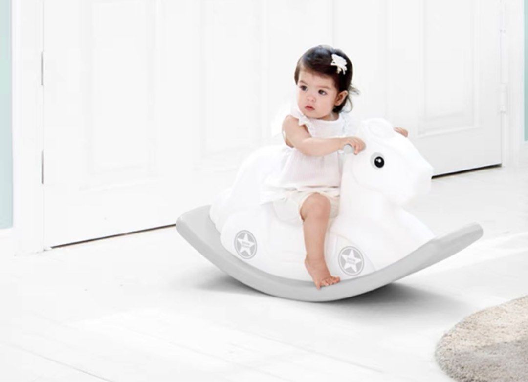 Buy iFam Little Llama Rocking Horse White | Yallatoys.com