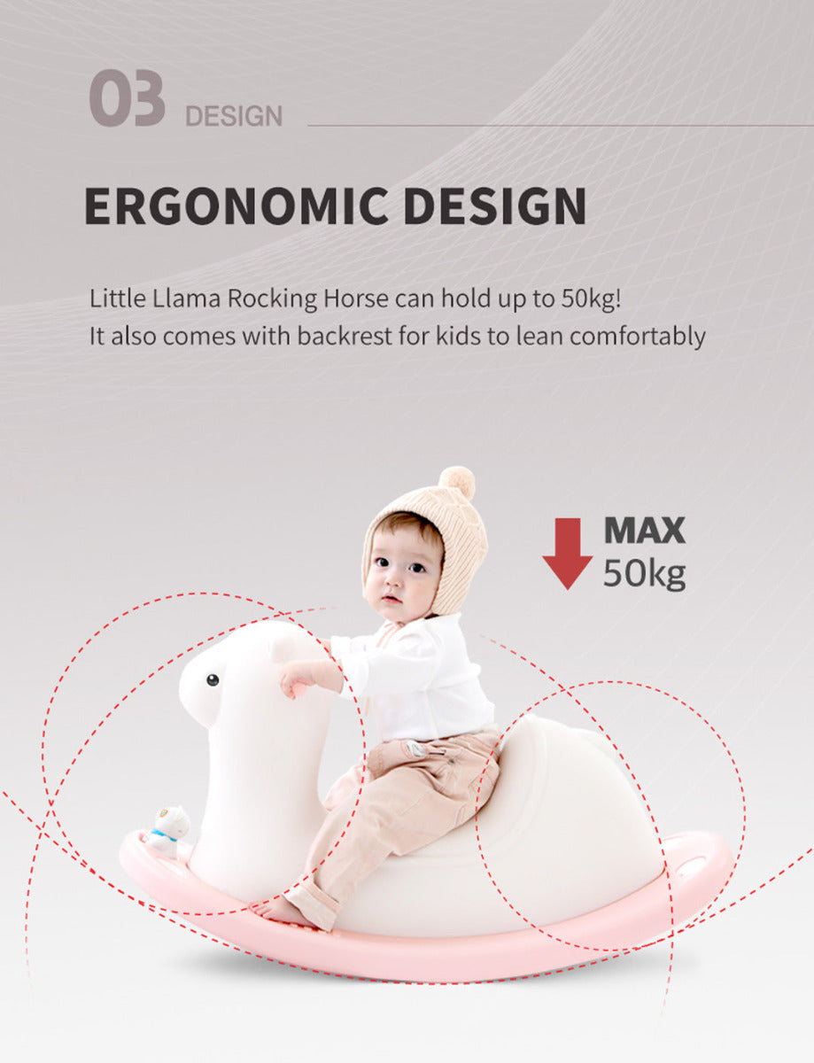 Buy iFam Little Llama Rocking Horse Pink | Yallatoys.com