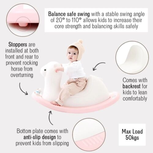Buy iFam Little Llama Rocking Horse Pink | Yallatoys.com