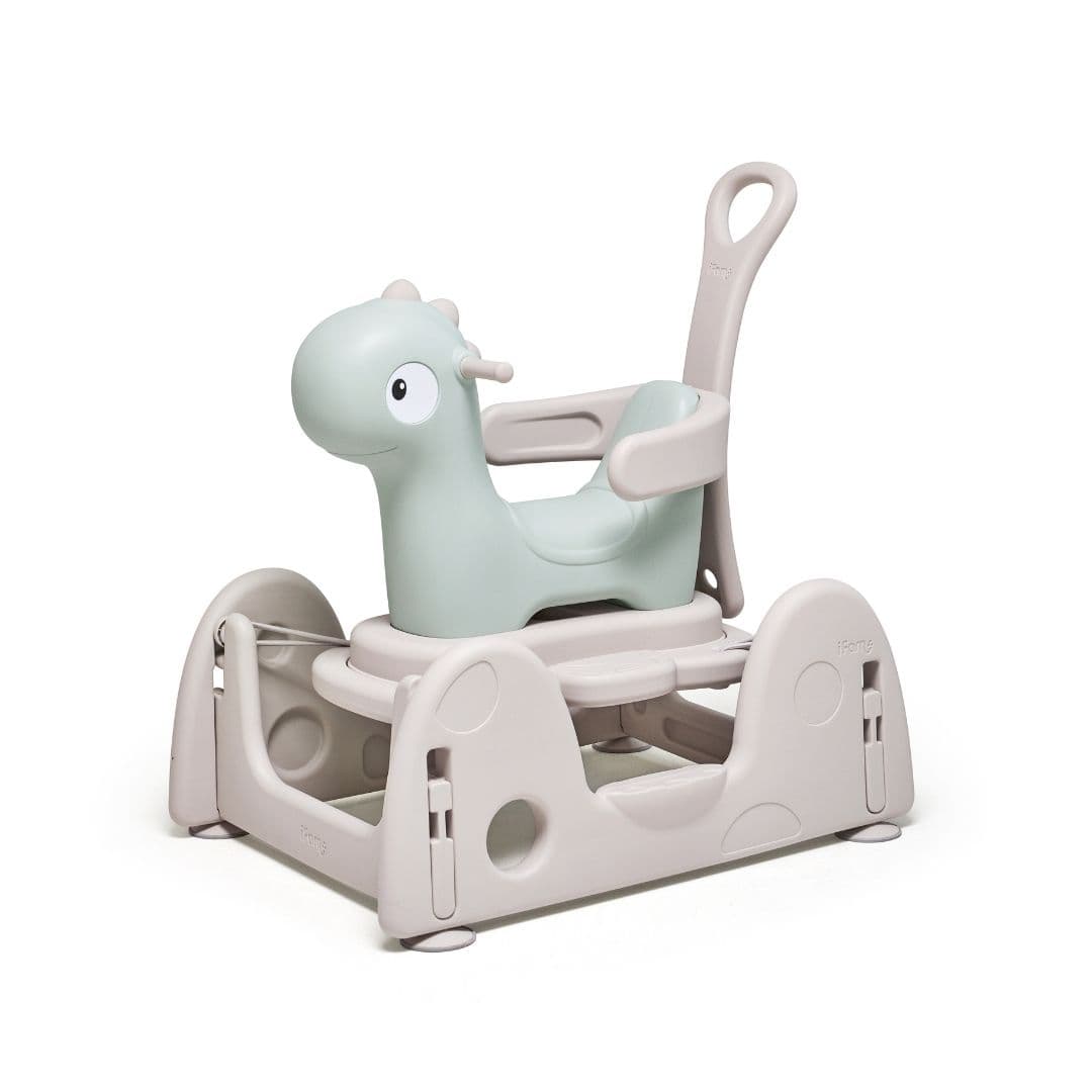 iFam Famy Dinosaur Spring Car Set Green iFam Yallatoys