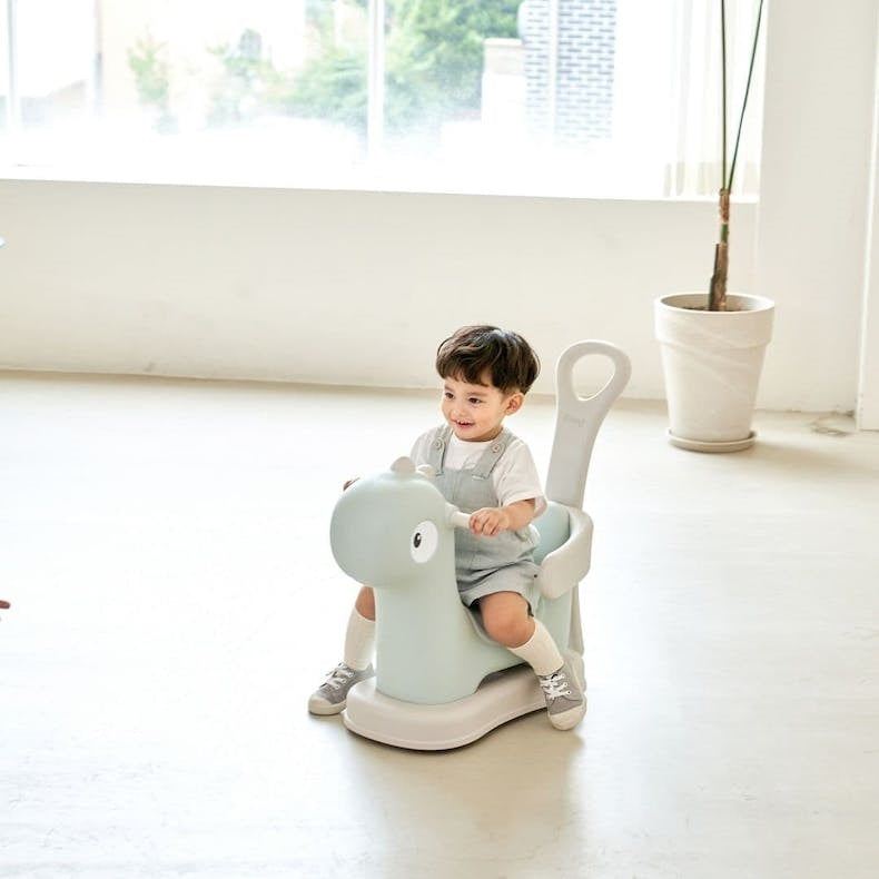 iFam Famy Dinosaur Spring Car Set Green iFam Yallatoys